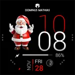 DM168 Christmas Digital Face icon