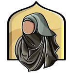 muslim Hijab design icon