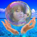 Bubble drop water effects icon