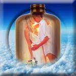 3D photo frames icon