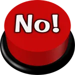 No Button icon