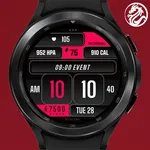 Analog watch face klasik D12 icon