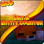 Day & Entity Counter MCPE Mod icon