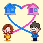 Draw Line To Home icon