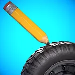 Draw Tyres 3D icon