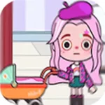 Miga Town Coloring Riddle icon