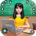 School Teacher Game School Day icon