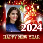 Happy New Year Photo Frame icon