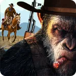 Angry Gorilla Cowboy Survival icon