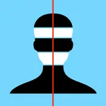 Face comparison slider icon