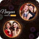 Newyear Dual Photo Frames icon