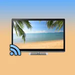 Beach on TV via Chromecast icon