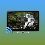 Waterfalls on TV - Chromecast icon