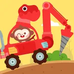 Dinosaur Car Games：DuDu Games icon