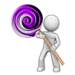 Purple Cobalt Lollipop - CM12 icon