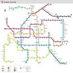 China - Guang Zhou Metro Map ( icon