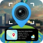 GPS Photo: Location Map on Pic icon