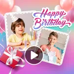 Happy Birthday Video Maker icon
