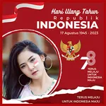 Bingkai Foto HUT RI 78 2023 icon