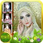 Hijab Kebaya Crown Camera icon