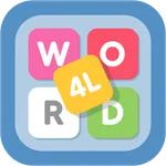 Brainy four: Four letter words icon