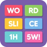 Word Slice: 1 Hint 5 Words! icon