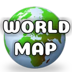 World Interactive Map & Quiz icon