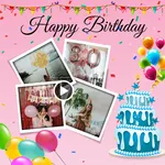 Happy Birthday Video Maker icon