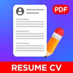 Resume Builder CV Maker PDF icon