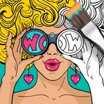 Girls Coloring Book icon