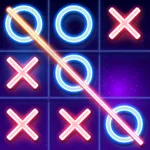 Tic Tac Toe 2 Player: XO Glow icon