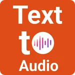 Text to Audio Converter App icon