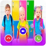 Oliver &Daina & Roma Fake call icon