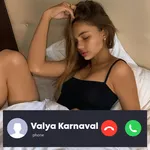 Valya Karnaval Fake Call icon
