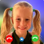 Nastya fake video call icon