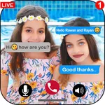 fake call live video Rawan and icon