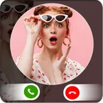 Korean Girl Fake Video Call icon
