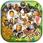 Family Photo Frames collages icon