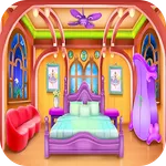 fast cleaning home room game icon