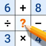 Cross Number - Math Puzzle icon