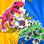 Robot Dinosaur Fight Battle icon