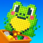 Flow Puzzle: Pixel Color Game icon