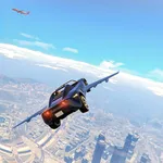 Flying Car Driving Games Sim icon