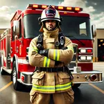 Firefighter Truck Rescue Games icon