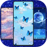 Girly Glitter live wallpapers icon