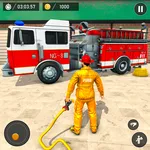 Fire Truck Games Rescue Sim icon