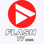 Flash tv digital icon
