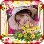Flower Photo Frame Editor  & H icon