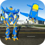 Flying Limo Police Robot Car icon
