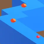 zigzag run: speed ball icon